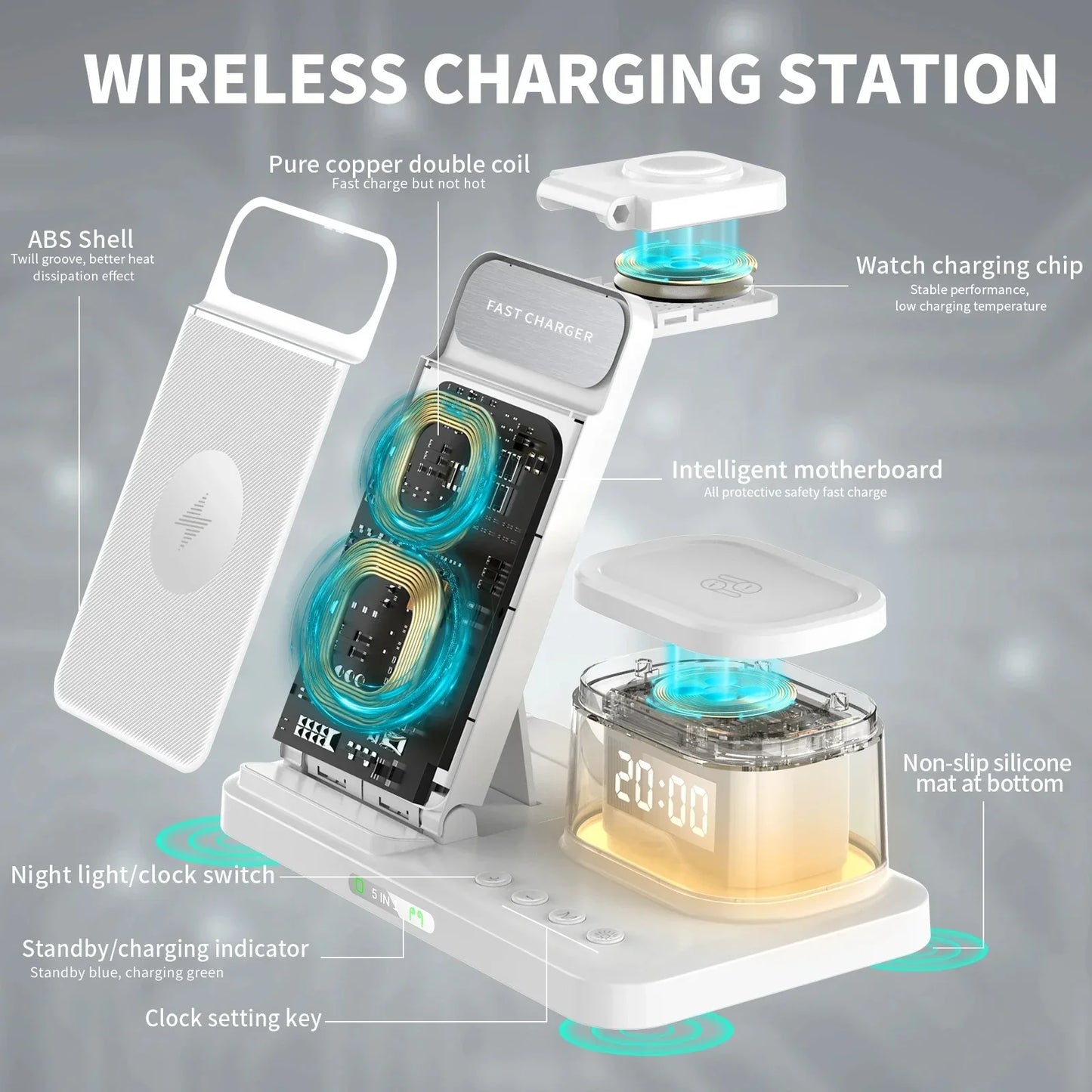 4-in-1 MacSafe Charging Dock