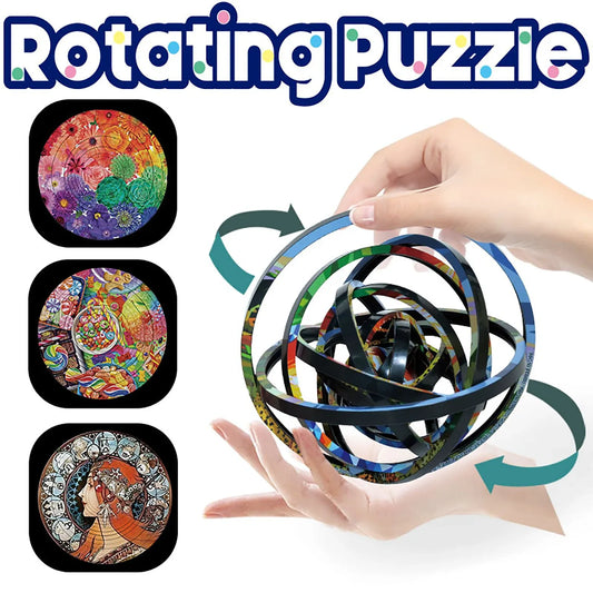 3D Rotating Puzzle